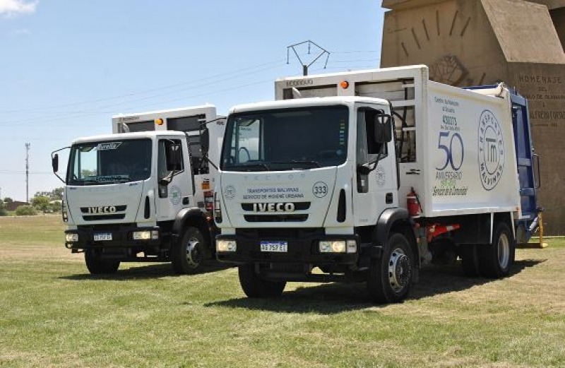 Transportes Malvinas renov la flota de la recoleccin